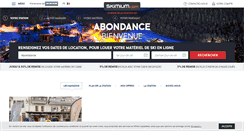 Desktop Screenshot of abondance.skimium.fr